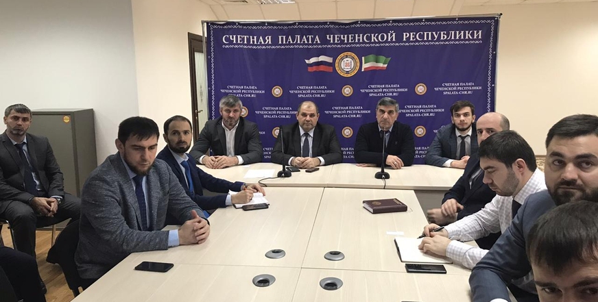 Коллектив Счетной палаты Чеченской Республики во главе с Председателем Абдул-Хамидом Сайпаевичем Байбетировым принял участие