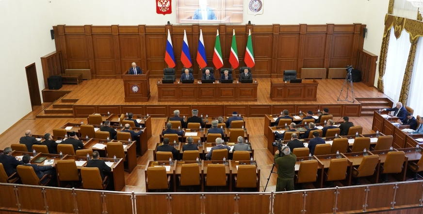 Об отчете о деятельности Счетной палаты Чеченской Республики